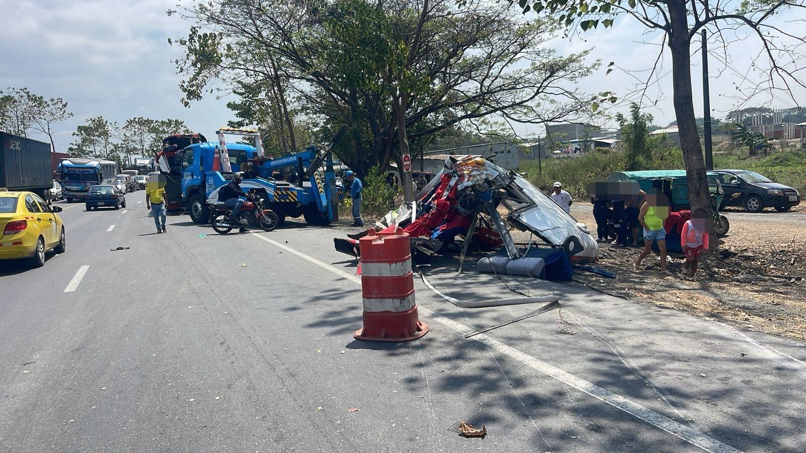 Accidente de tránsito en Nobol