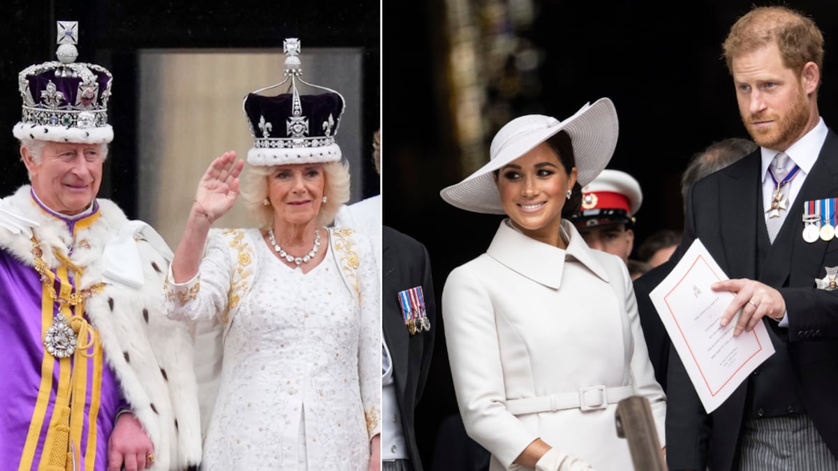 Rey Carlos III / Meghan Markle / Príncipe Harry