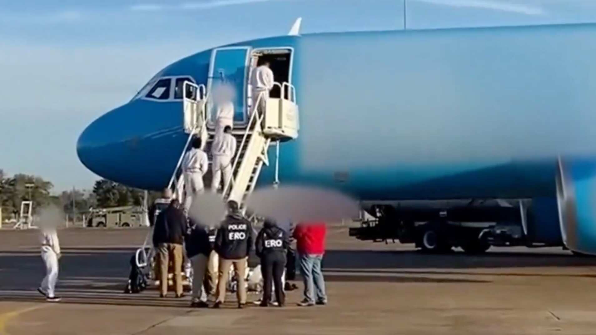 Migrantes irregulares expulsados en vuelos de Estados Unidos