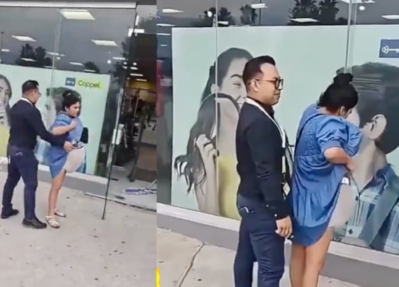 Fingió estar embarazada para robar ropa de una tienda