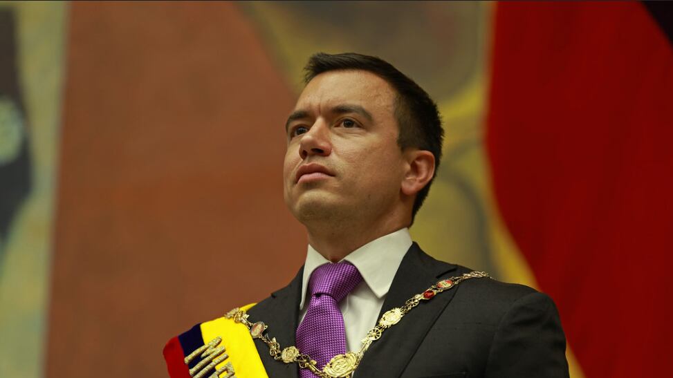 Los primeros decretos del presidente Daniel Noboa tras su posesión