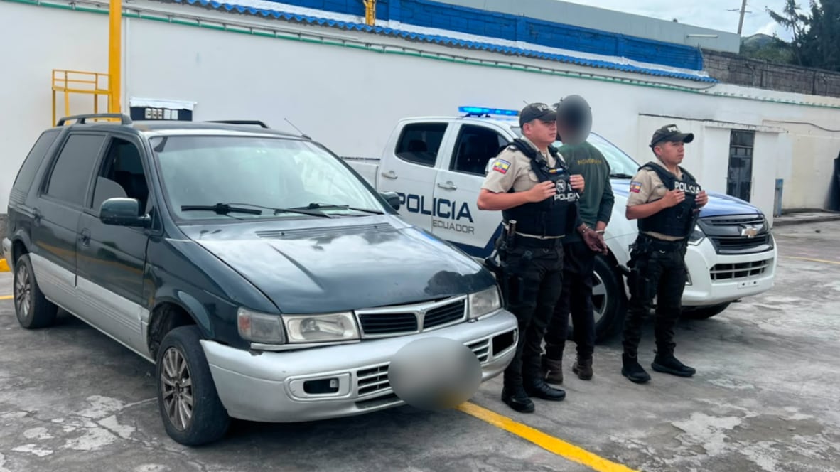 Así recuperaron un vehículo que fue robado a finales de 2025 en el Puente 3, en Quito