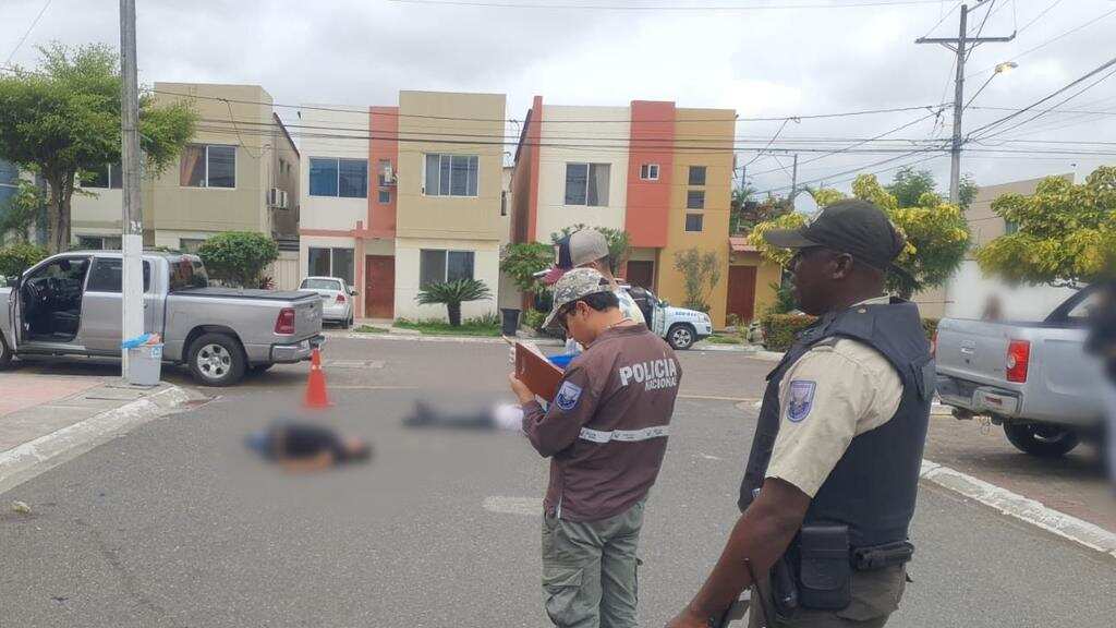 Estaban de fiesta con uniformes de policías: Circula video de momentos previos a la matanza en la urbanización Castilla de Daule