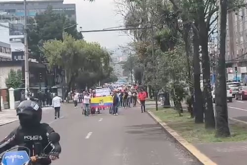 Hay cierres viales en Quito por manifestación ciudadana
