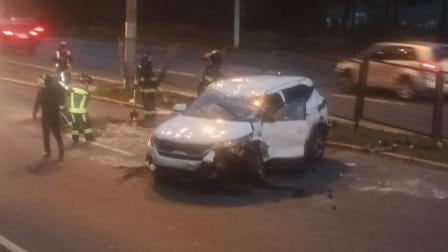 Volcamiento en la Autopista General Rumiñahui Genera Congestión