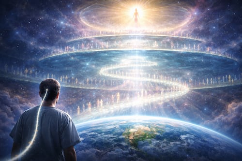 Hombre revivió tras ser declarado muerto y dibujó su experiencia en el “más allá”