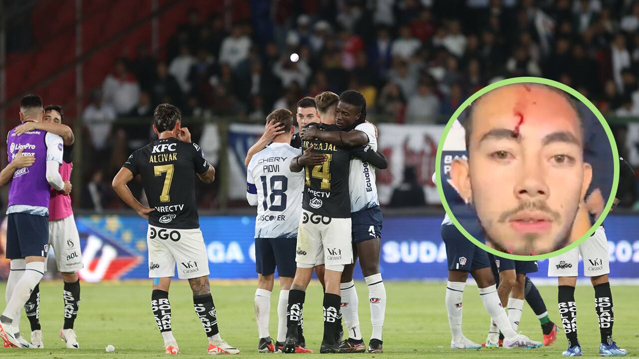 Herido en el Liga de Quito vs Independiente del Valle