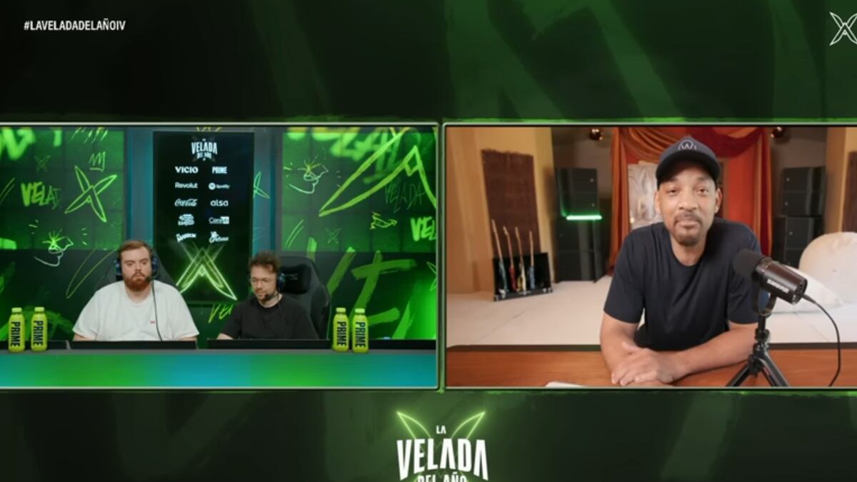 Ibai Llanos y Will Smith