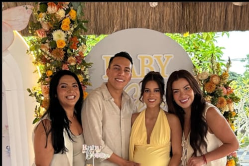 Así fue el baby shower de Álex Vizuete y Givanna