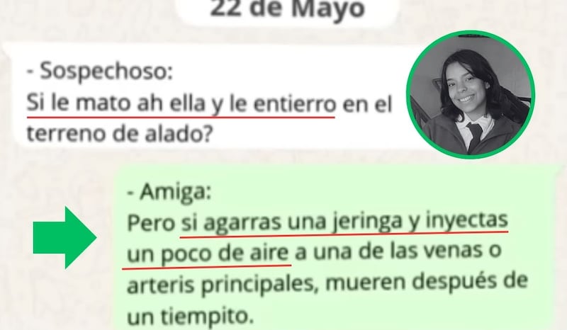 Filtran chat de novio y mejor amiga de Fernanda Benítez, adolescente embarazada quemada viva