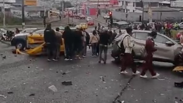 Accidente de tránsito en el norte de Quito deja una persona fallecida