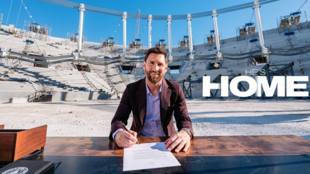 Messi en el Inter de Miami hasta el 2028