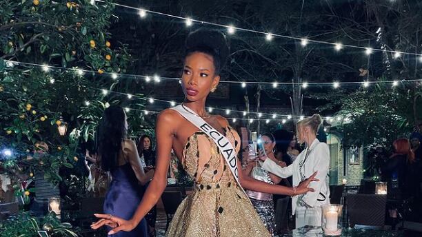 Nayelhi González en el Miss Universo