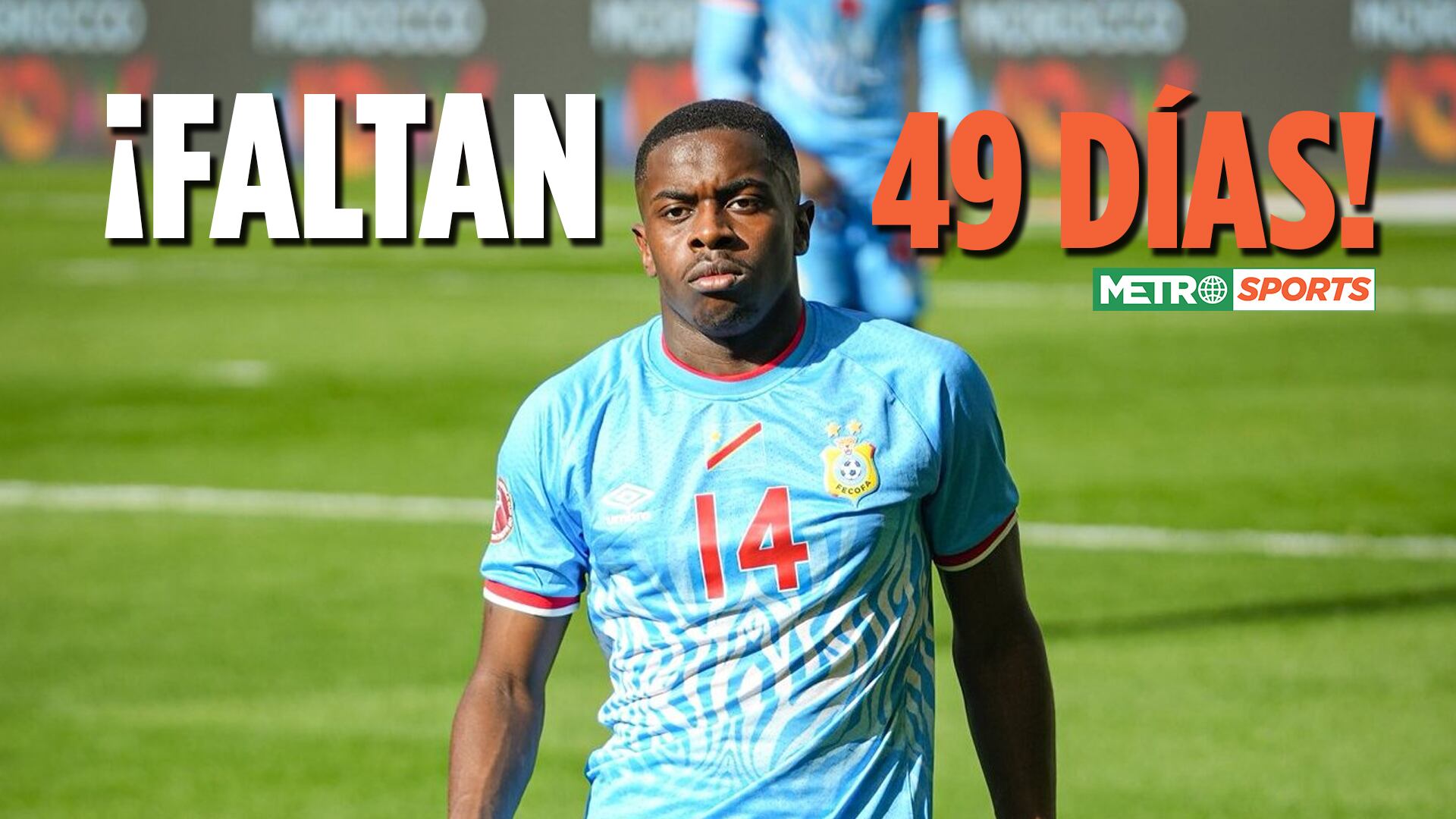 Noah Sadiki con el Congo