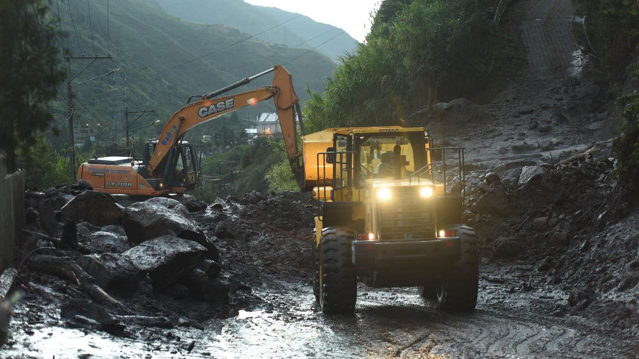 Emergencia Red Vial Estatal Baños – Puyo