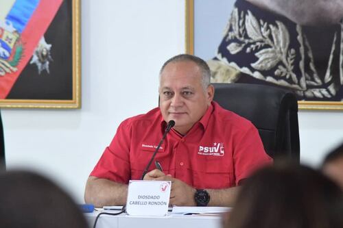 “Comenzaron a cantar fraude hace 3 meses”: Diosdado Cabello habla mientras se cuentan los votos