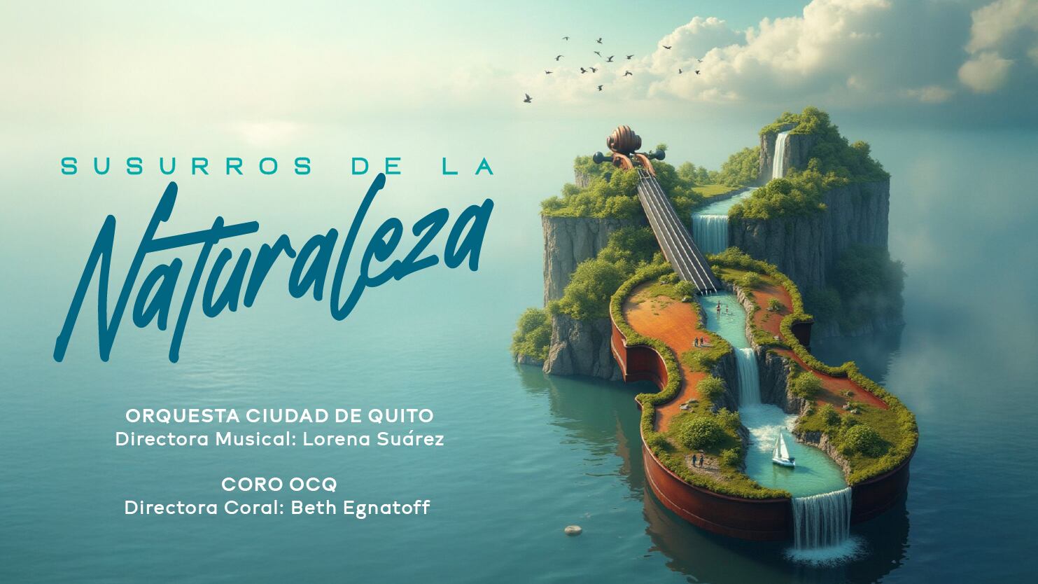 Casa de la Música y la Orquesta Ciudad de Quito presentan “Susurros de la
Naturaleza”