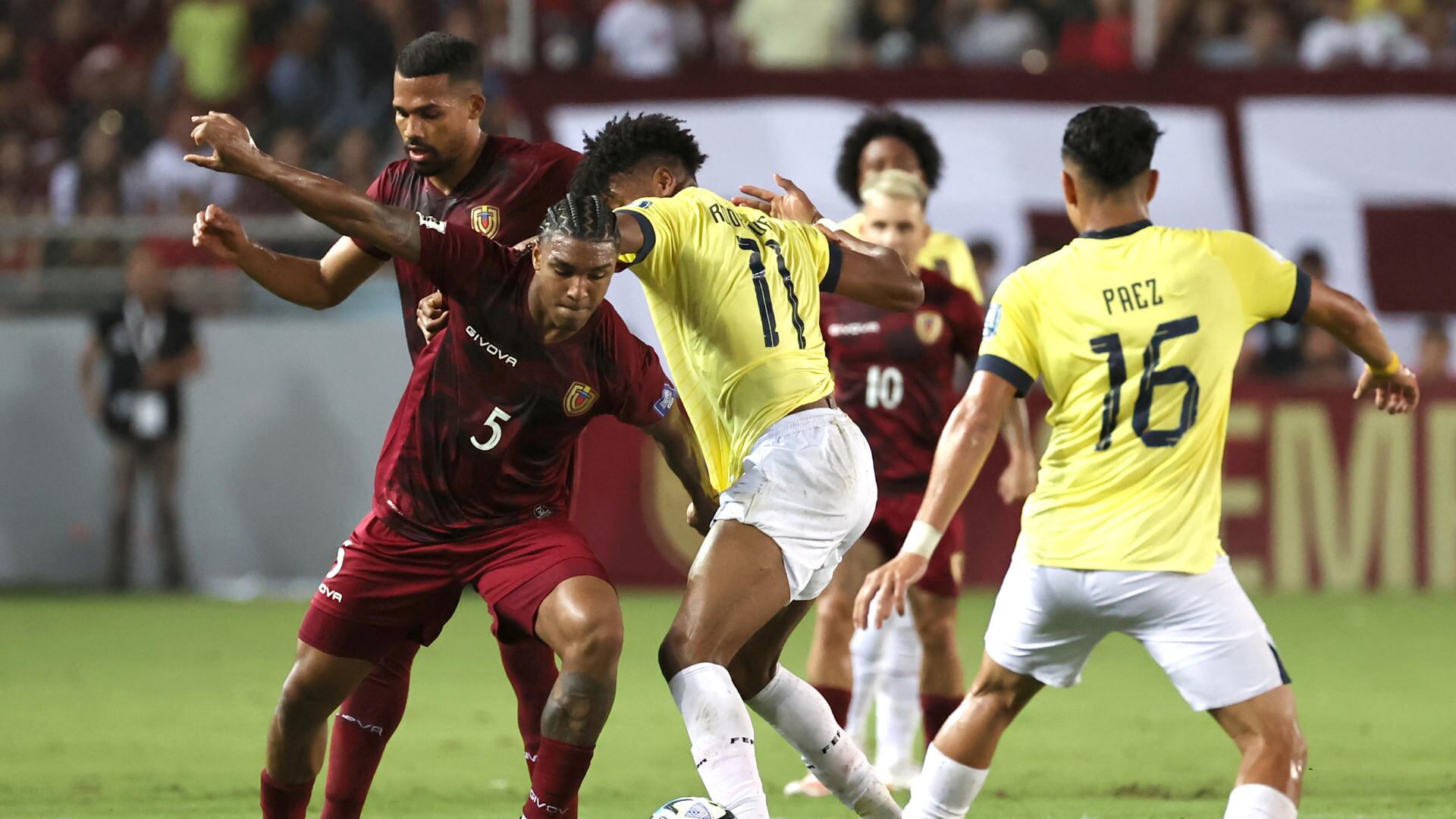 Venezuela - Ecuador Kevin Rodríguez y Kendry Páez