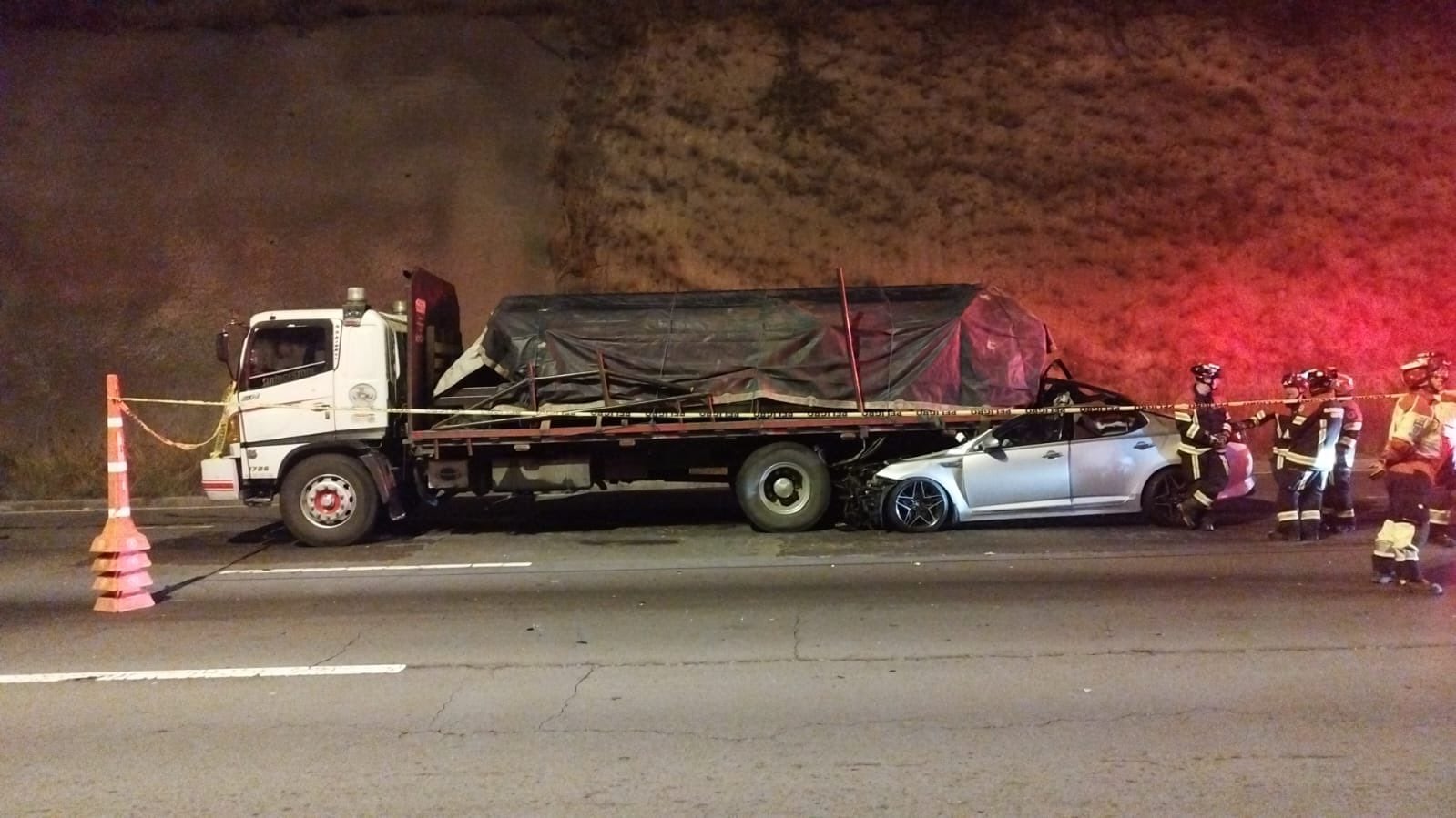 Accidente en la Ruta Viva