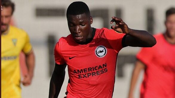 Moisés Caicedo se adueñó del medio campo del Brighton.