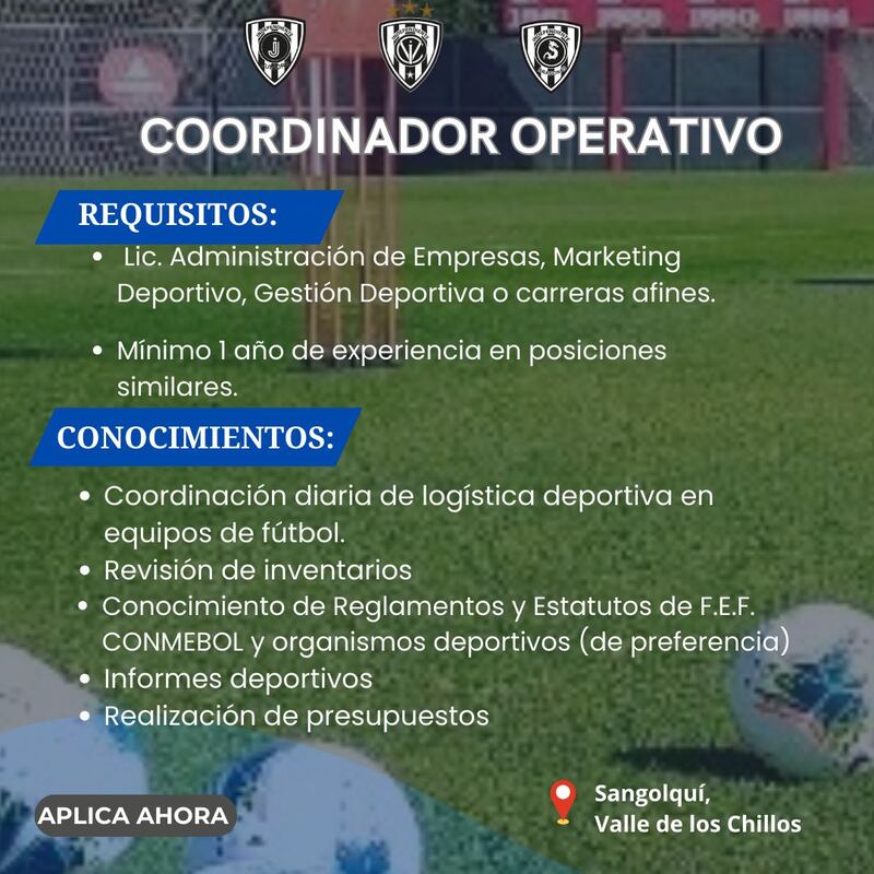 Trabajo en Quito