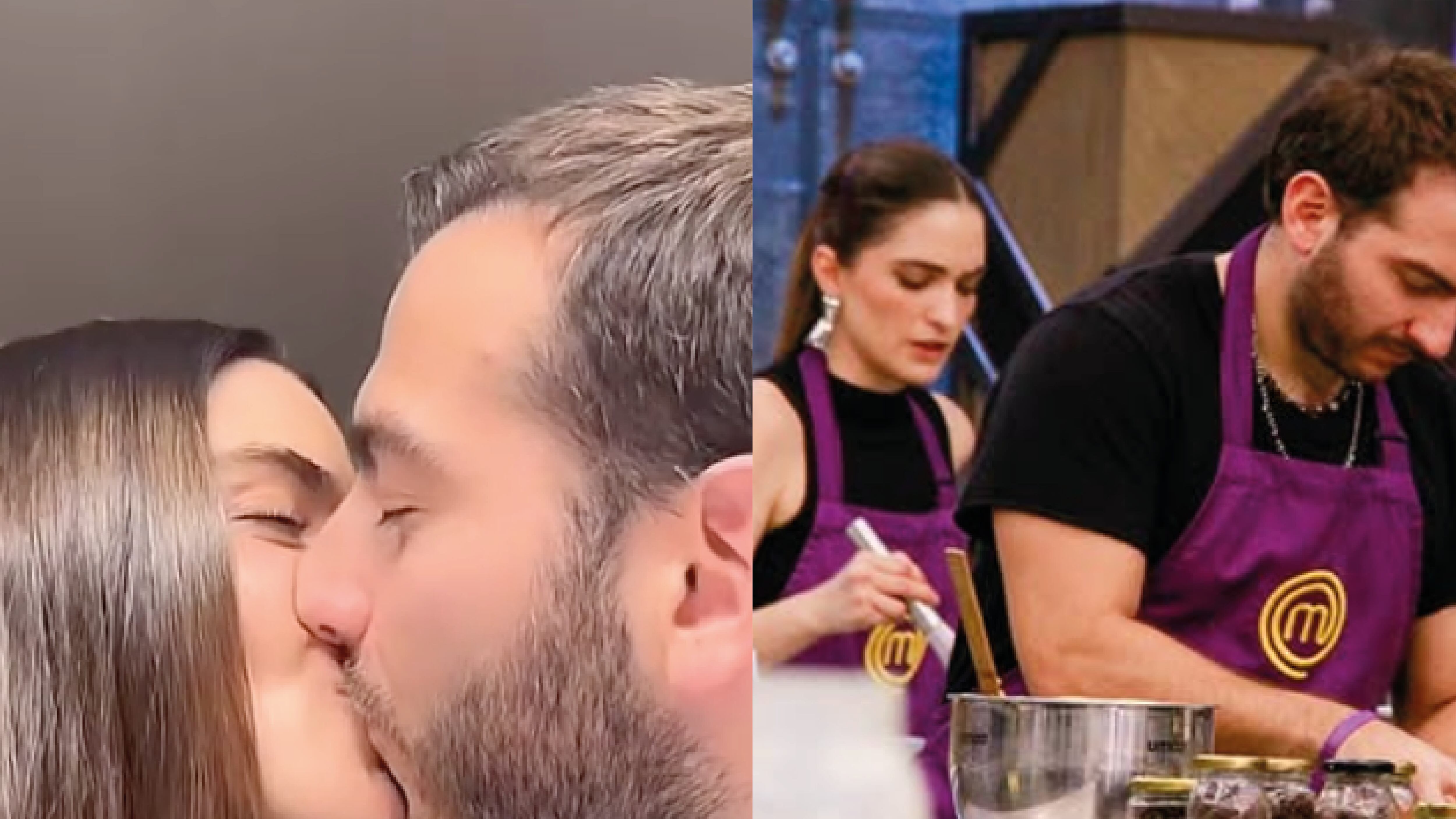 Shany Nadan y Johnta, concursantes de MasterChef Celebrity Ecuador