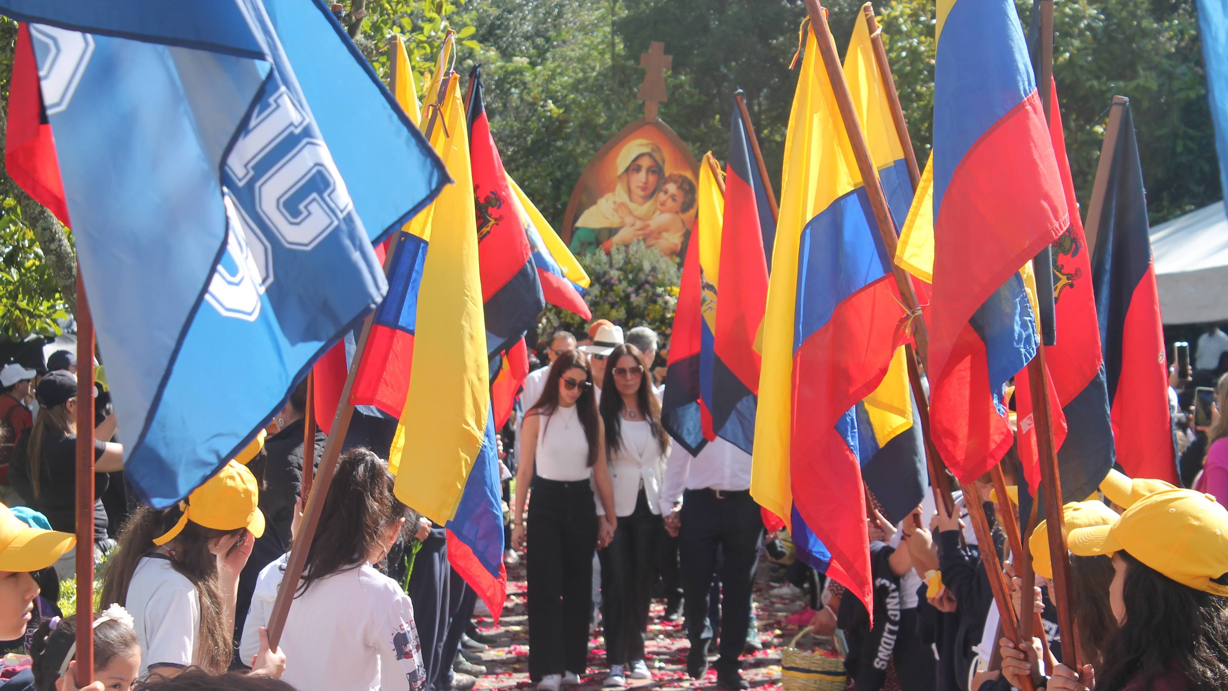 Peregrinación católica de Schoenstatt en Quito