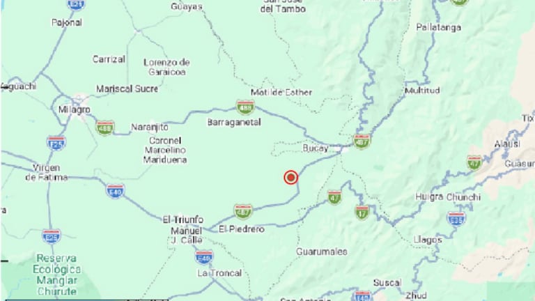Sismo en Guayas