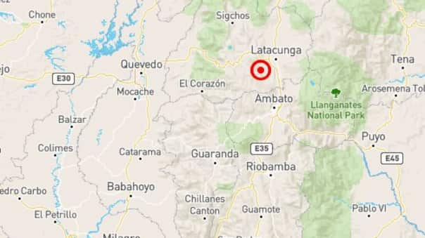 Sismo en Cotopaxi
