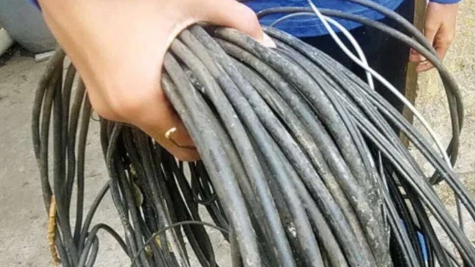 Los años que pasará hombre en la cárcel por robar cableado de una empresa pública
