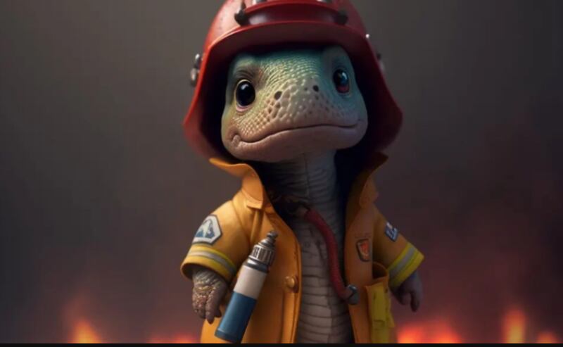 Conoce a los dinosaurios con profesiones.