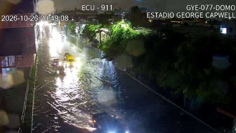Aumentan a 15 los ríos y canales desbordados en Ecuador: estas son las cinco provincias afectadas