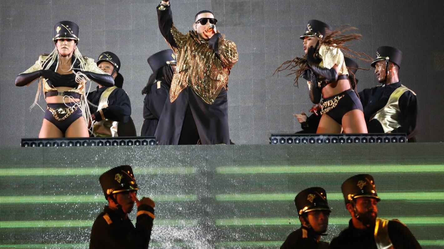 Daddy Yankee en su concierto en Quito