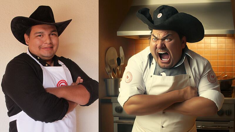 Henry Alvarado de MasterChef Ecuador según la Inteligencia Artificial