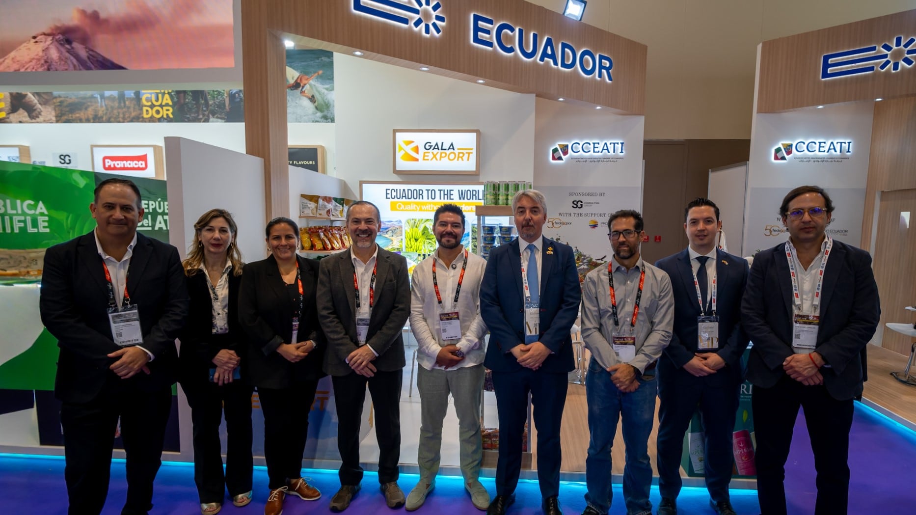 Ecuador fortalece su posicionamiento internacional con su presencia en Gulfood
2026