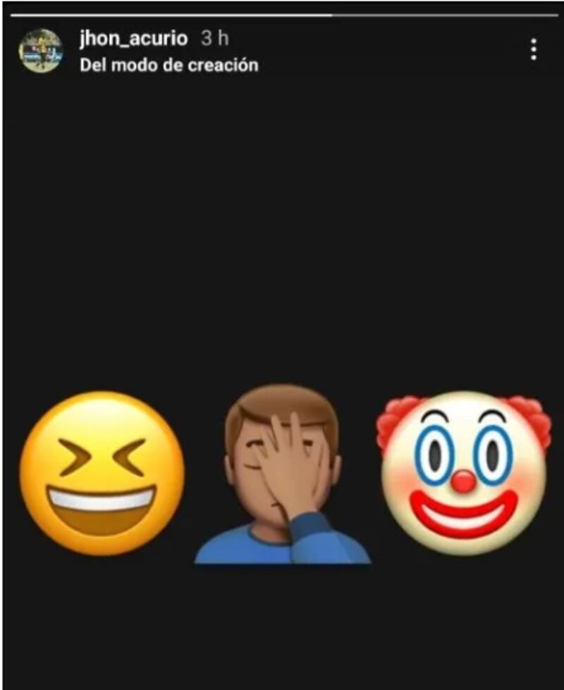 Jhon Acurio reacción convocatoria