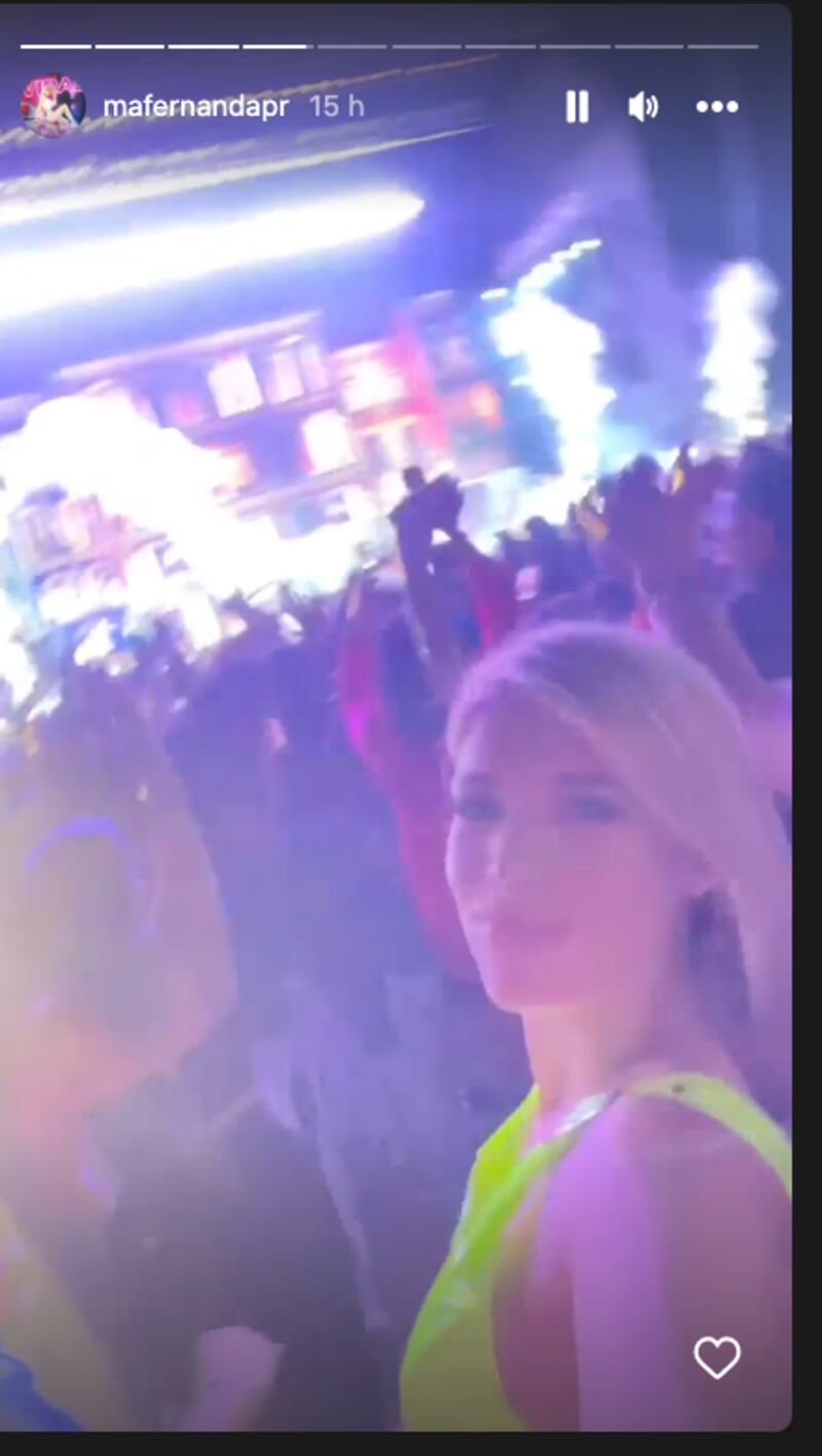 En el concierto de Daddy Yakee en Guayaquil