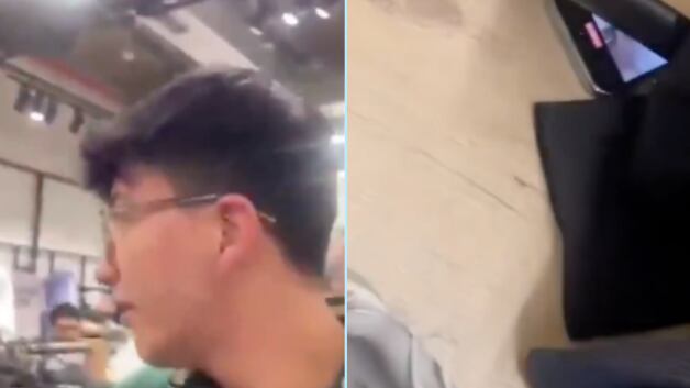 Hombre graba a mujer en vestidor en centro comercial de Bogotá