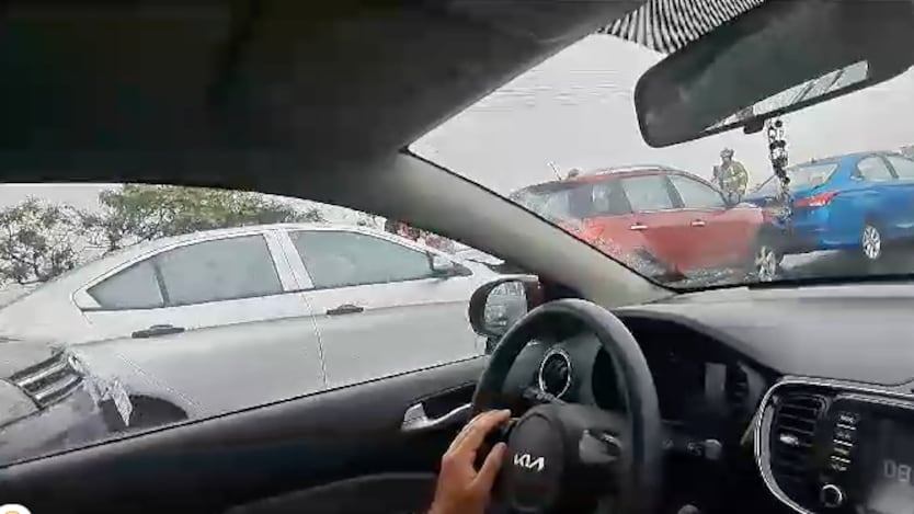 Tráfico en la Simón Bolívar