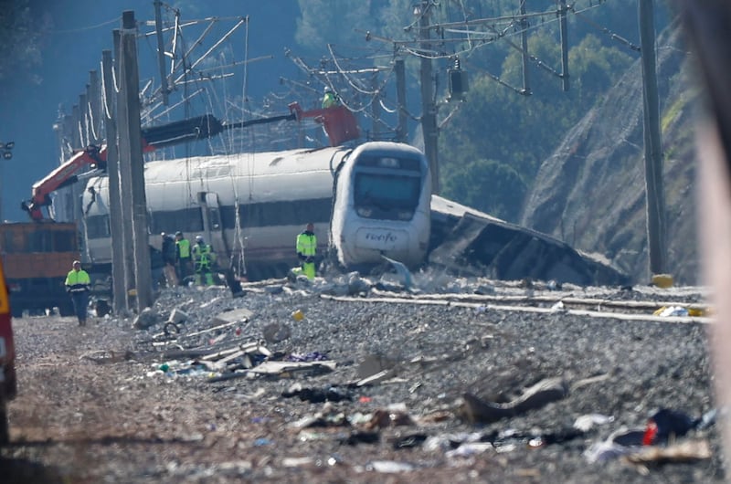 Choque de trenes España