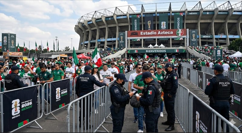 Seguridad en estadios en el Mundial 2026