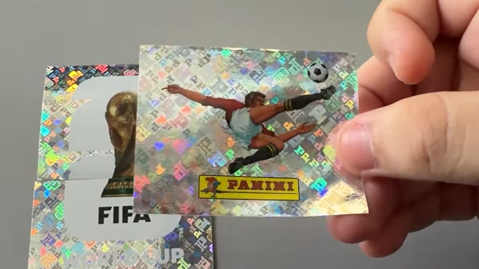 Cromos del álbum del mundial