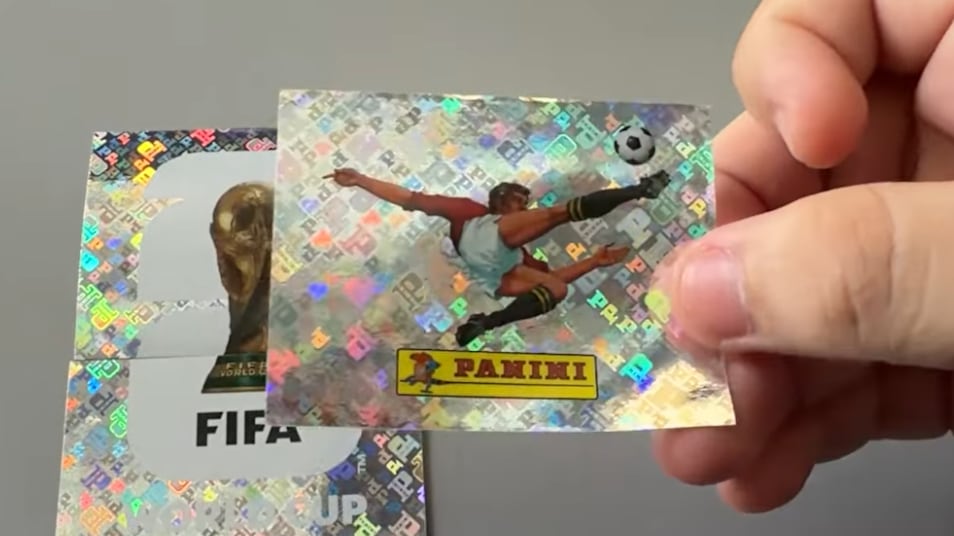 Cromos del álbum del mundial