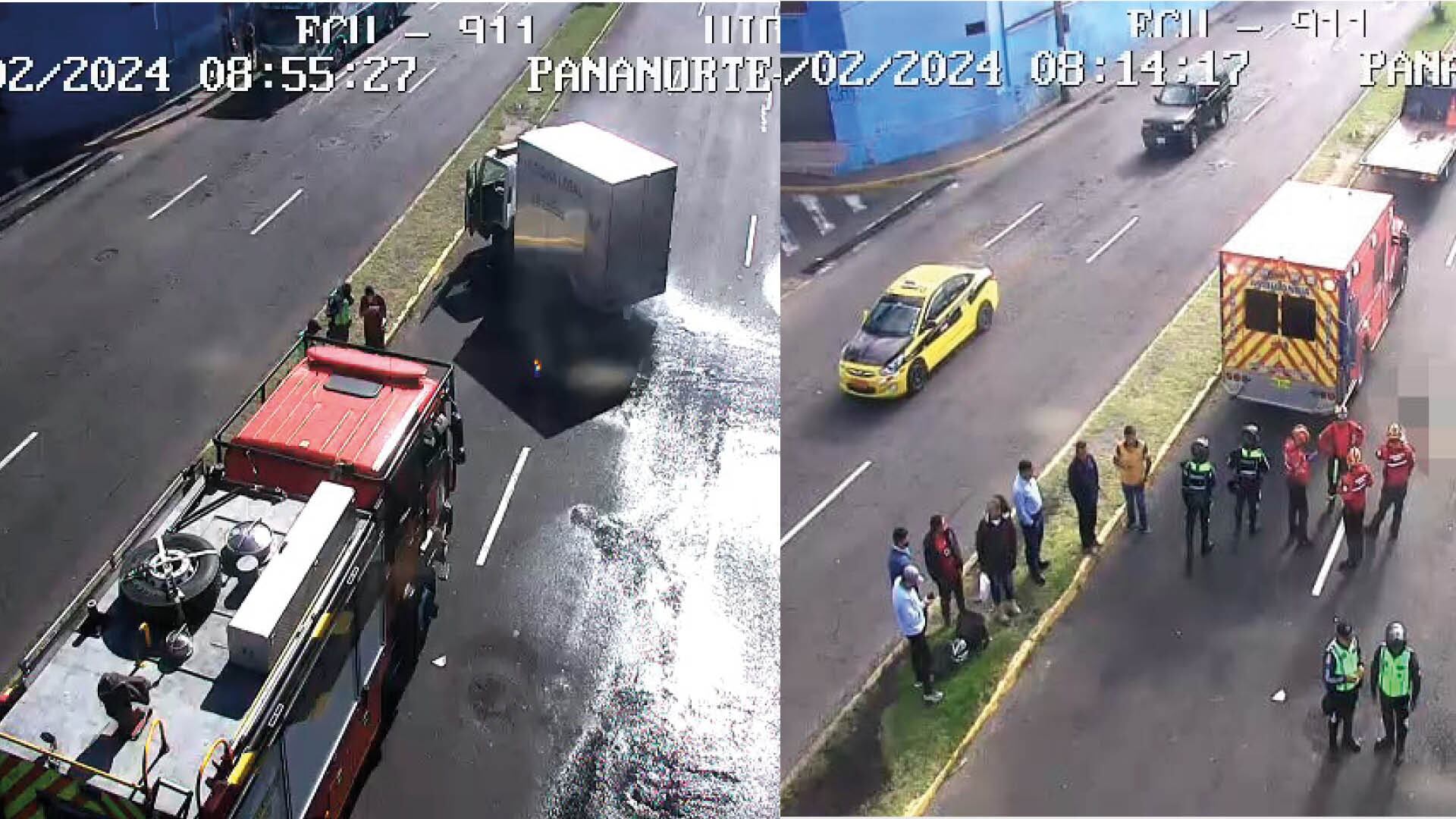 Ciudadano murió atropellado en la Panamericana Norte