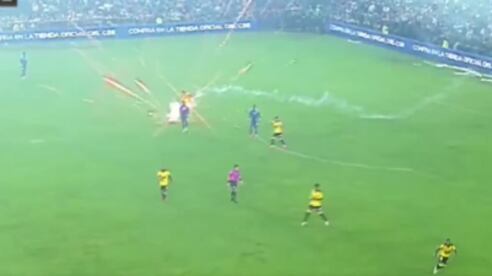 Explosión Azul que pasó.