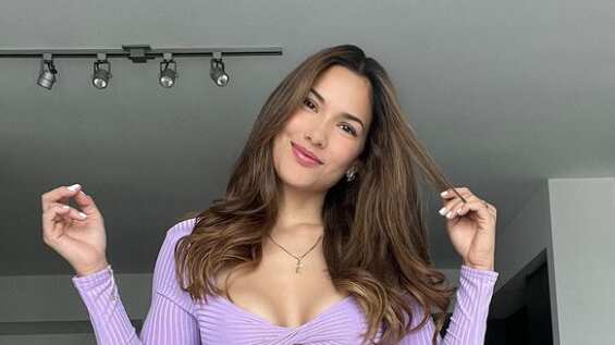 La ecuatoriana volvió a la televisión 8 meses después.