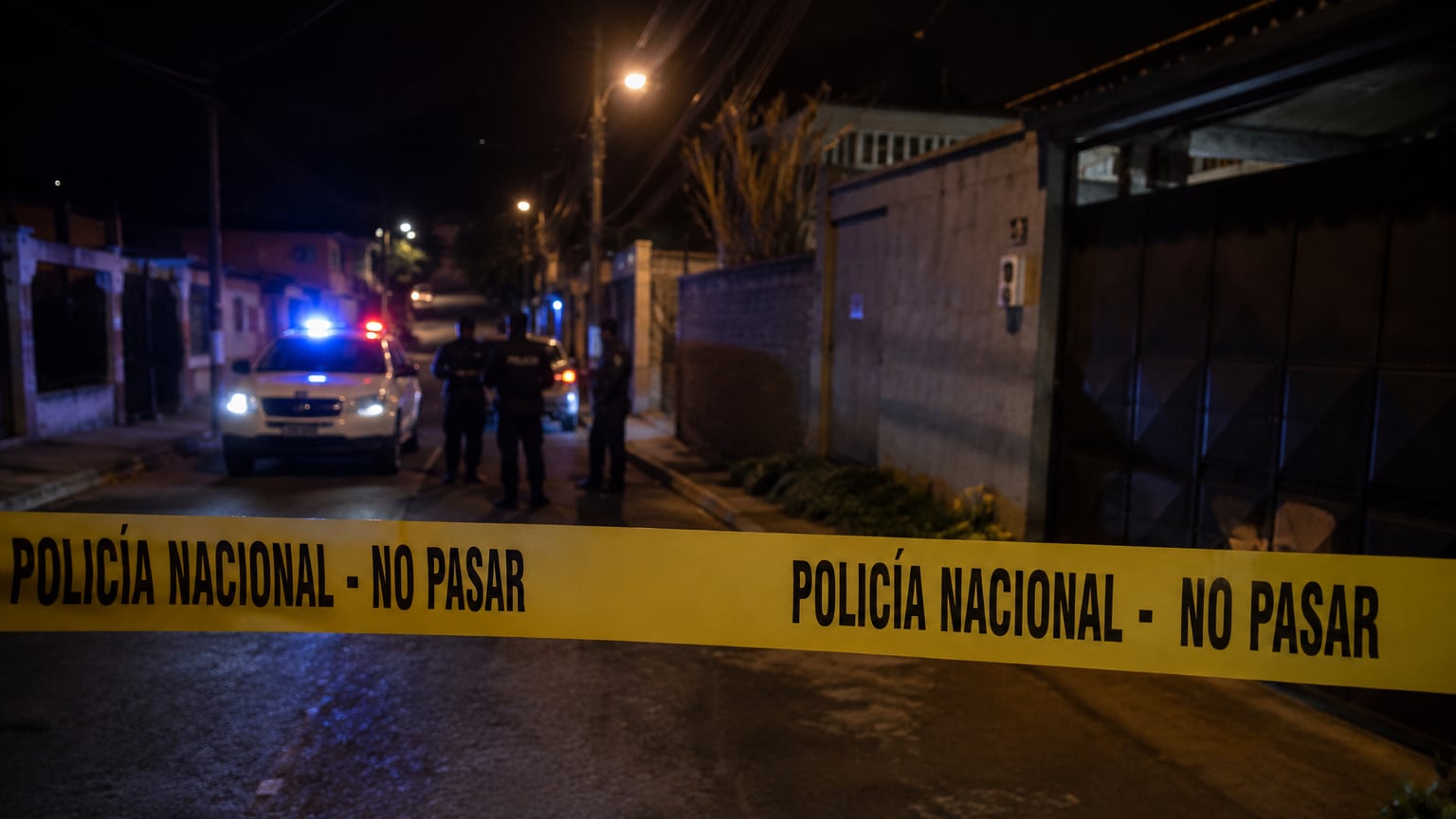 Doble crimen en Guayllabamba, en Quito: una mujer extranjera y un hombre fueron asesinados dentro de una vivienda