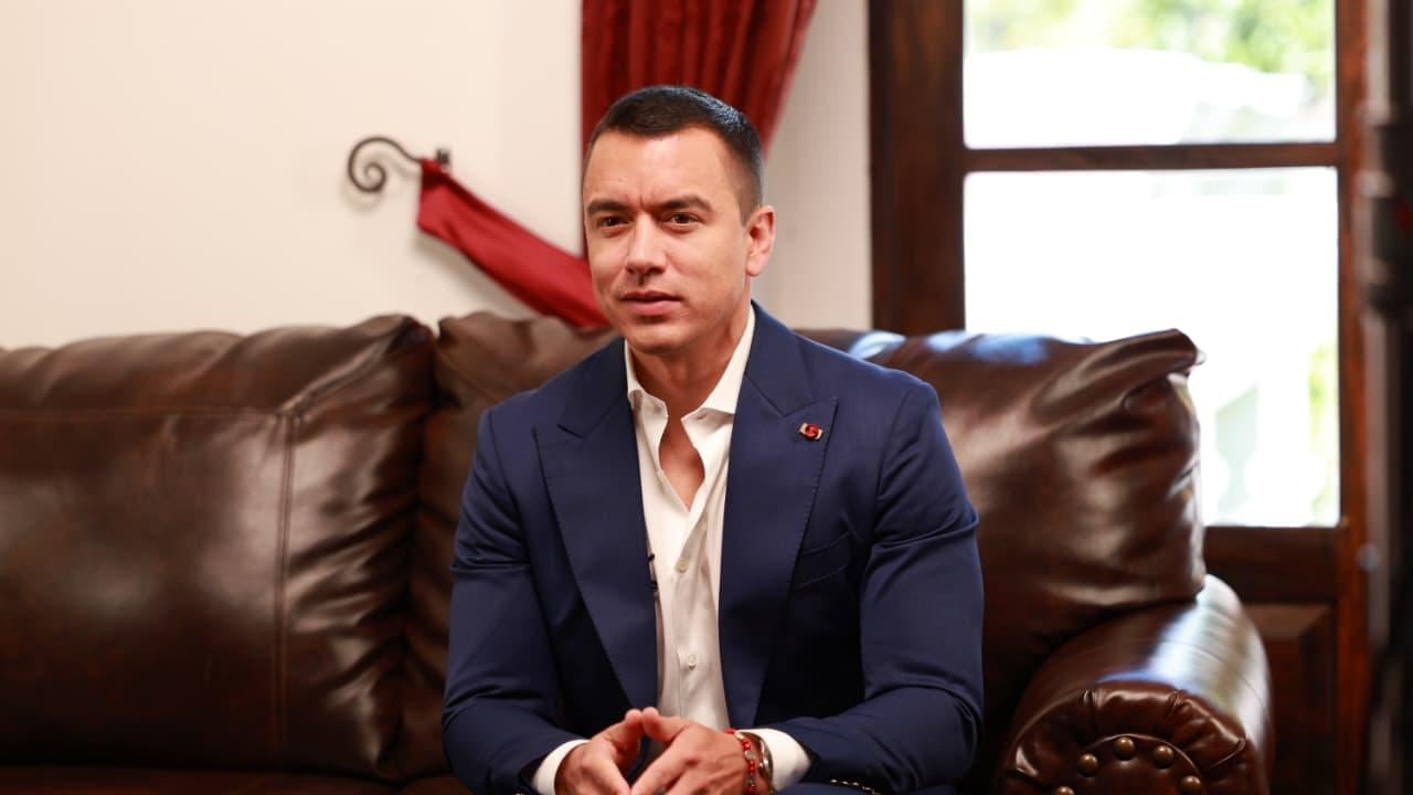 Daniel Noboa, Presidente de la República del Ecuador