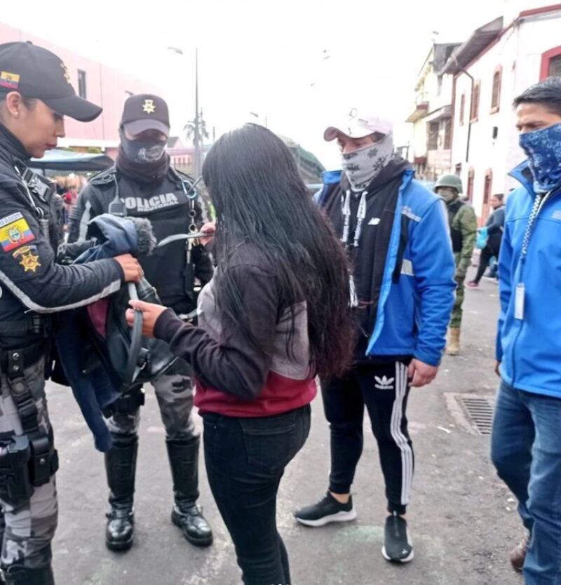 Operativo en San Roque