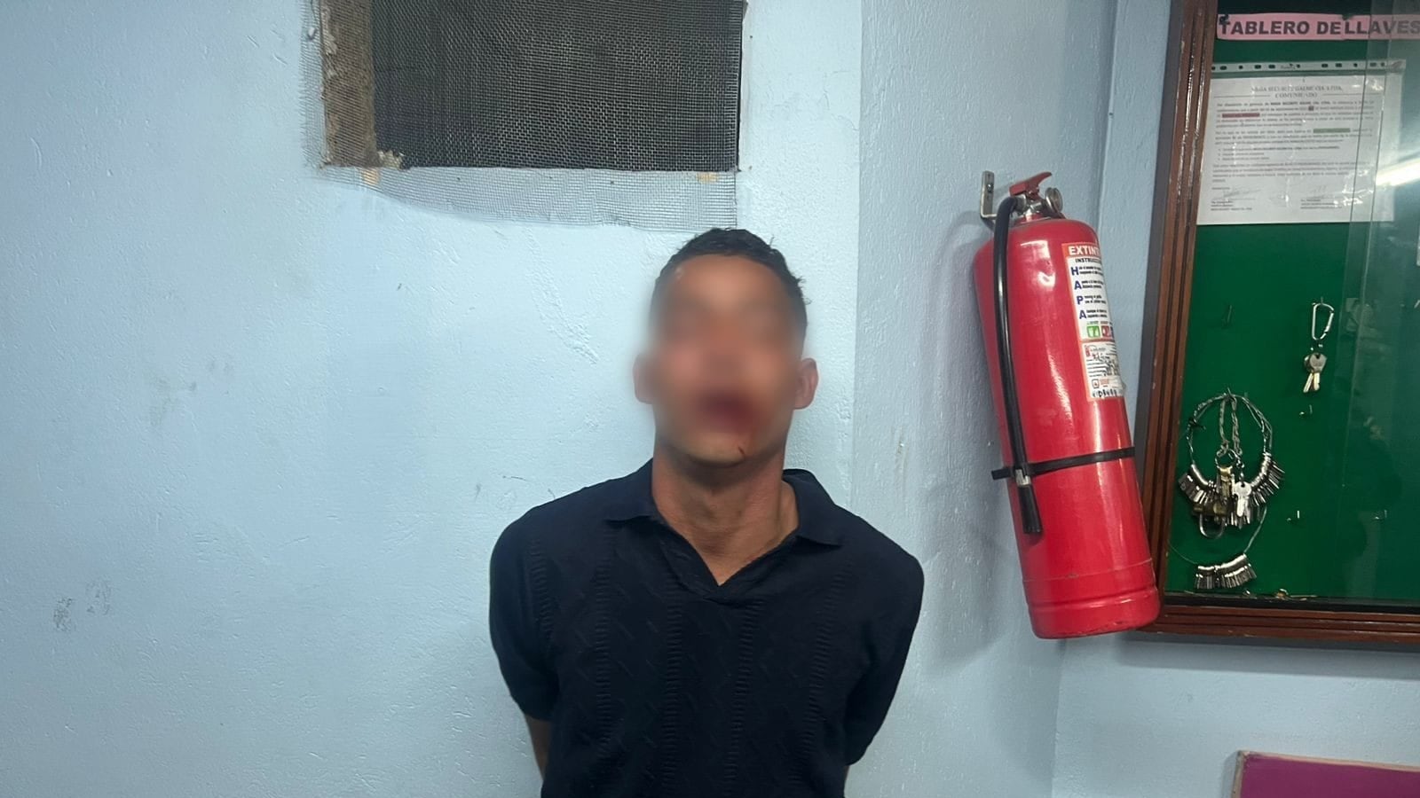 Asaltante de peluquería en Cumbayá